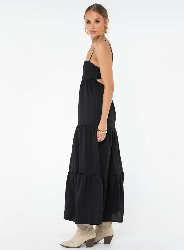 Dunster Maxi Dress Black