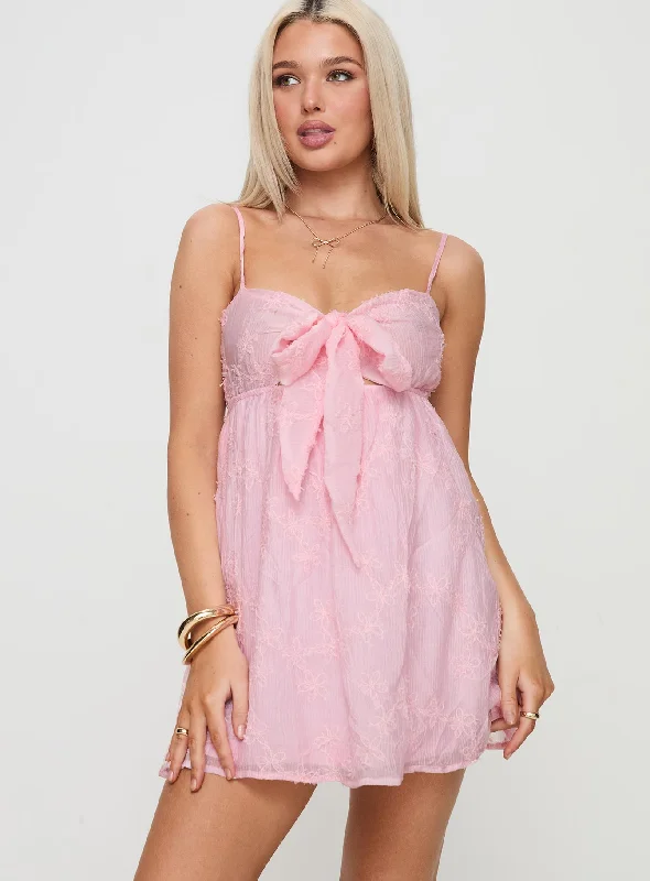 Granno Mini Dress Pink