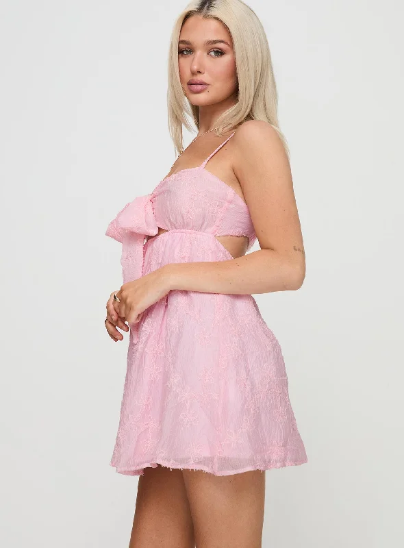 Granno Mini Dress Pink