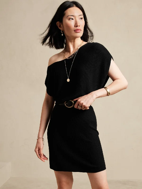 Rib Sweater Dress