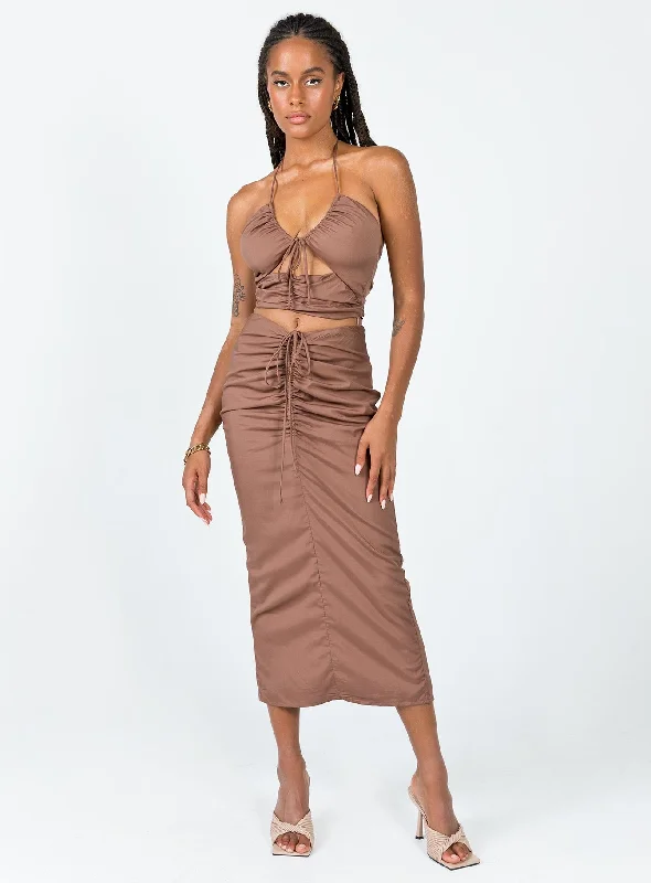 Amora Set Brown