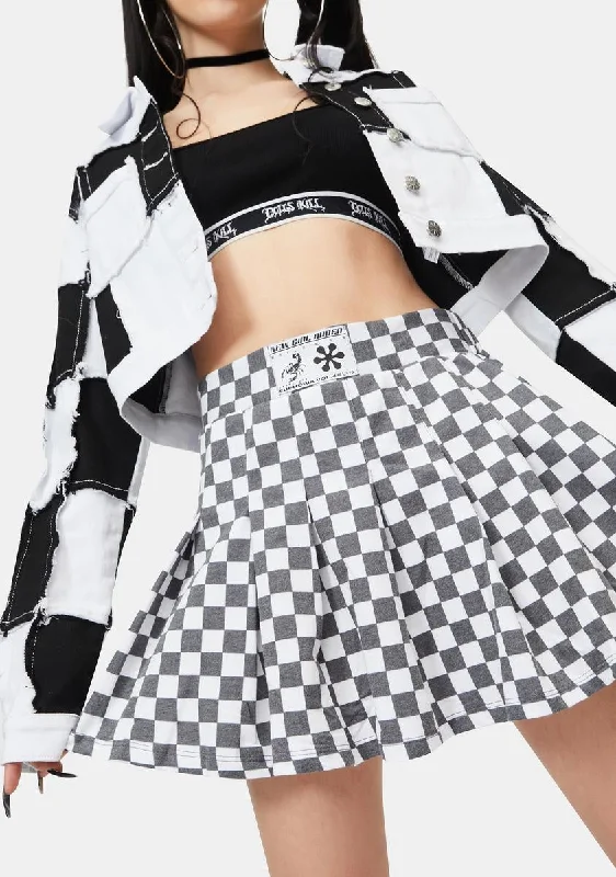 Checkerboard Skirt