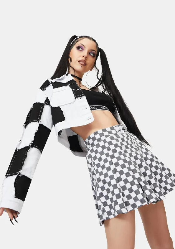 Checkerboard Skirt