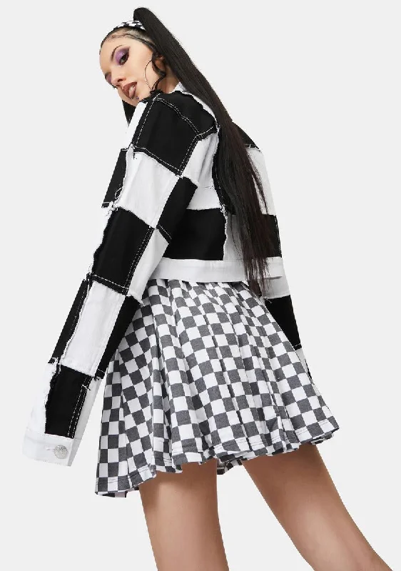 Checkerboard Skirt