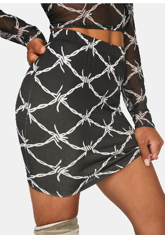 Danger Zone Mini Skirt