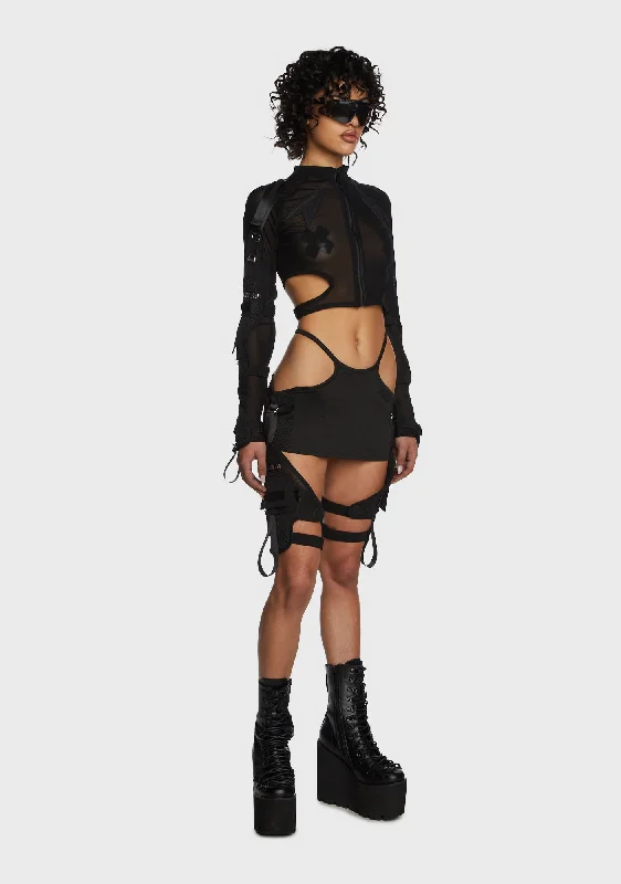 Raider Pocket Cage Mini Skirt