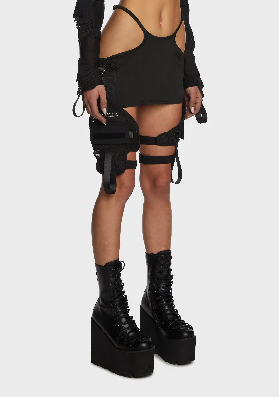 Raider Pocket Cage Mini Skirt