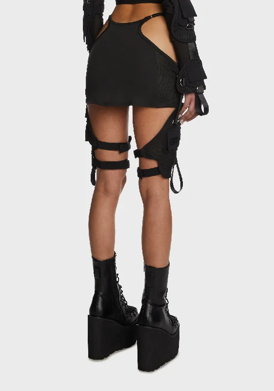 Raider Pocket Cage Mini Skirt