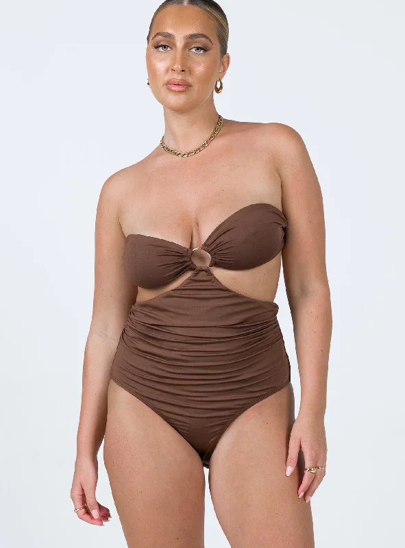 Zane Bodysuit Brown