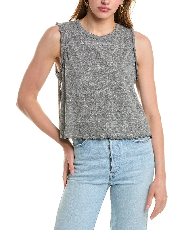 Socialite Ruffle Edge Tank