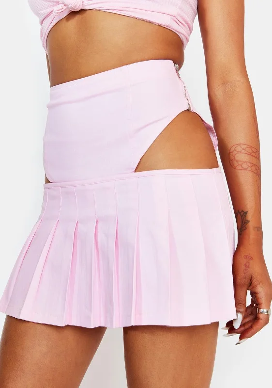 Sweet Heartbreaker In Town Pleated Skirt