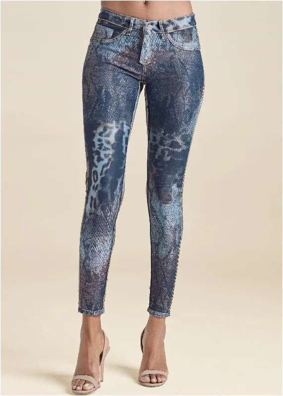 Reversible jeans - Blue Multi