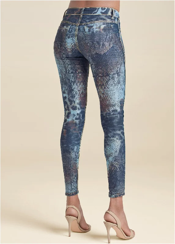 Reversible jeans - Blue Multi