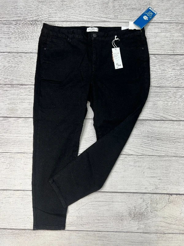 Black Jeans Skinny Lane Bryant, Size 22