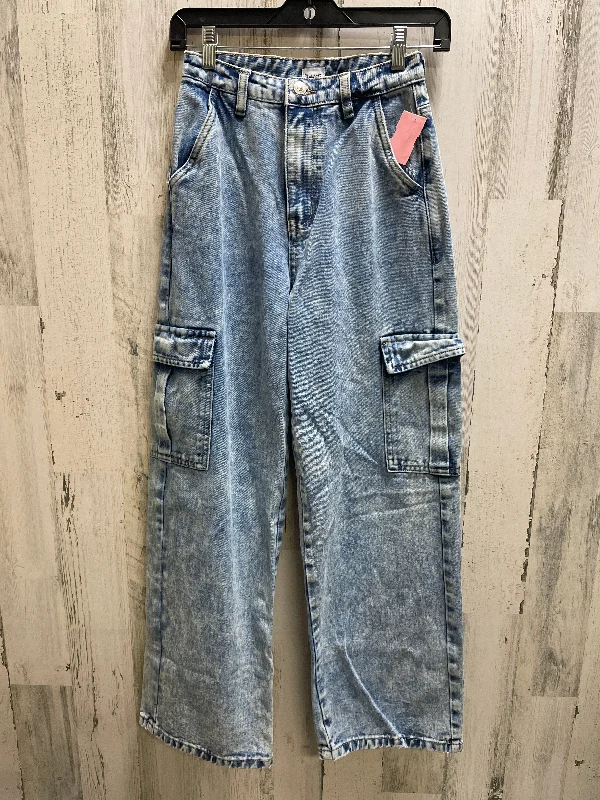 Blue Denim Jeans Boyfriend Clothes Mentor, Size 0