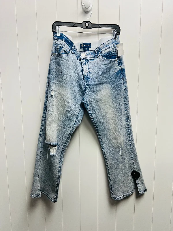 Blue Denim Jeans Cropped Democracy, Size 12