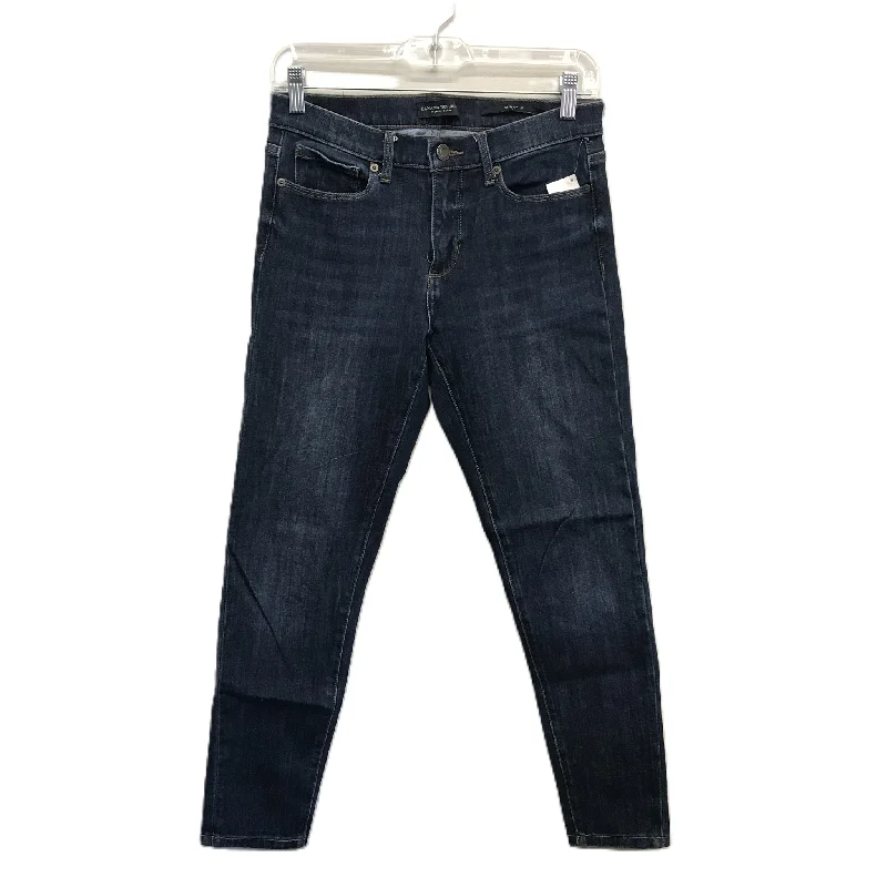 Blue Denim Jeans Skinny By Banana Republic, Size: 4