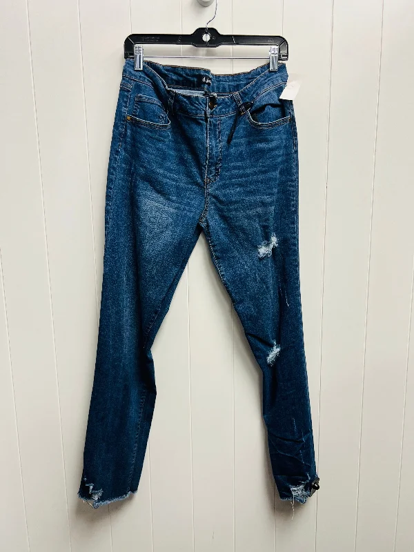 Blue Denim Jeans Skinny Clothes Mentor, Size 14