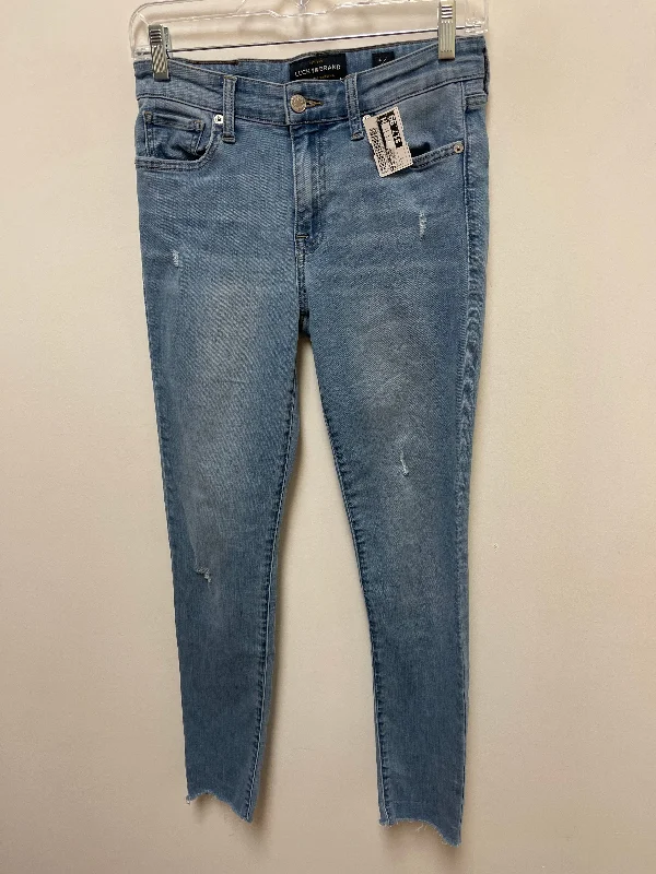 Blue Denim Jeans Skinny Lucky Brand, Size 4