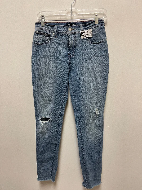 Blue Denim Jeans Skinny Lucky Brand, Size 6