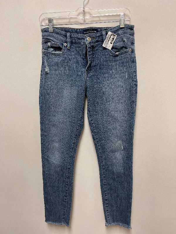 Blue Denim Jeans Skinny Lucky Brand, Size 6