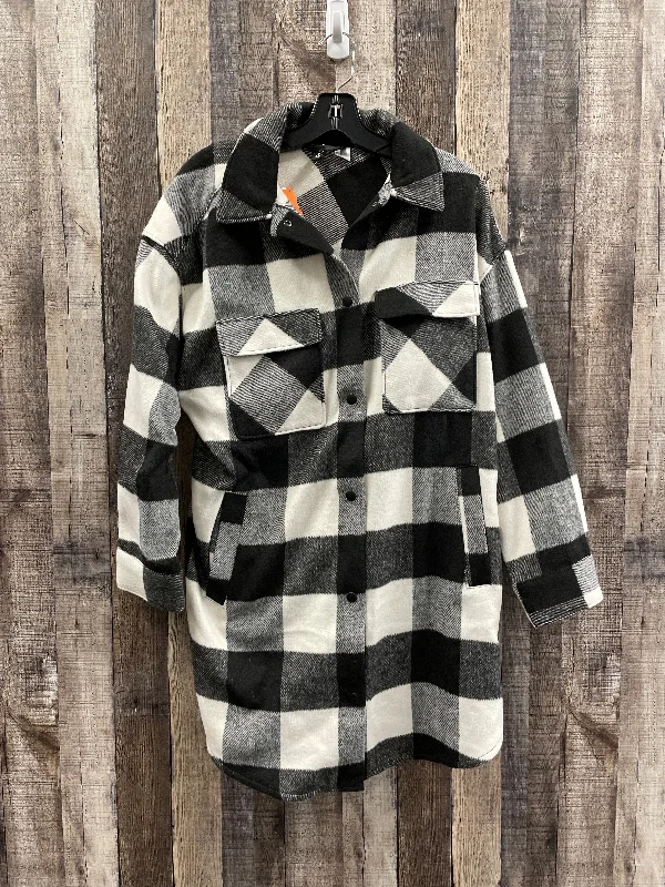 Jacket Other By Divided In Plaid Pattern, Size: S