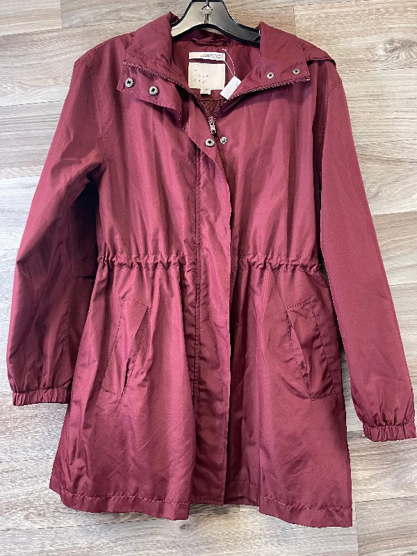 Jacket Utility By A New Day In Red, Size: Xs