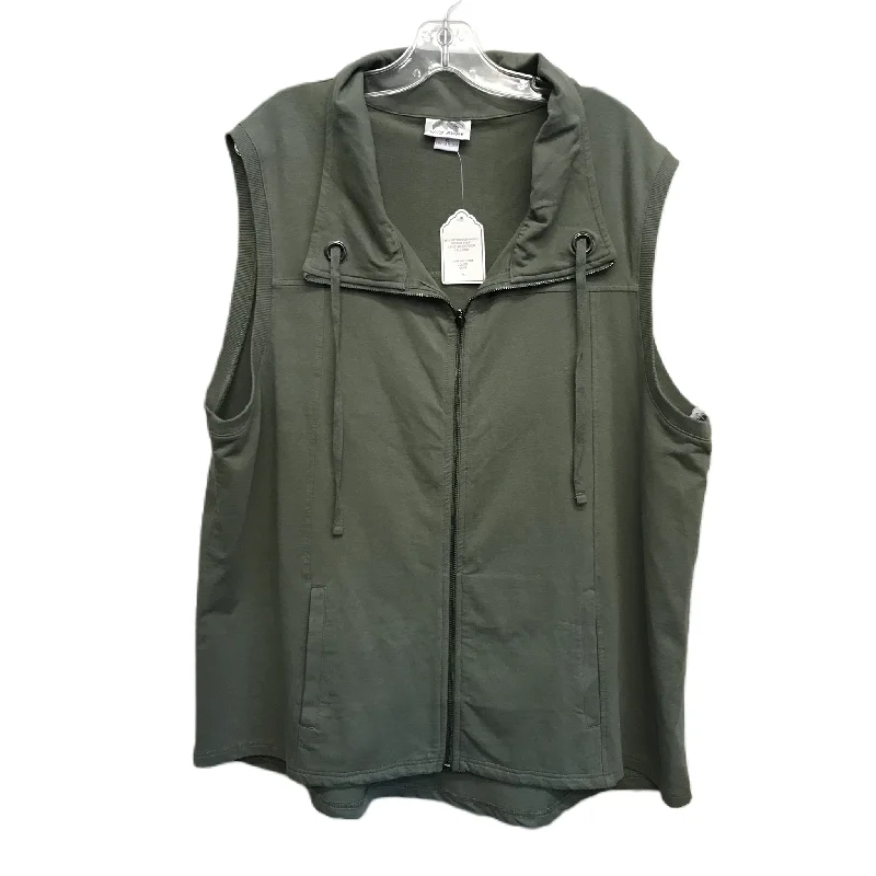 Vest Other By Wild Palms In Green, Size: Xl