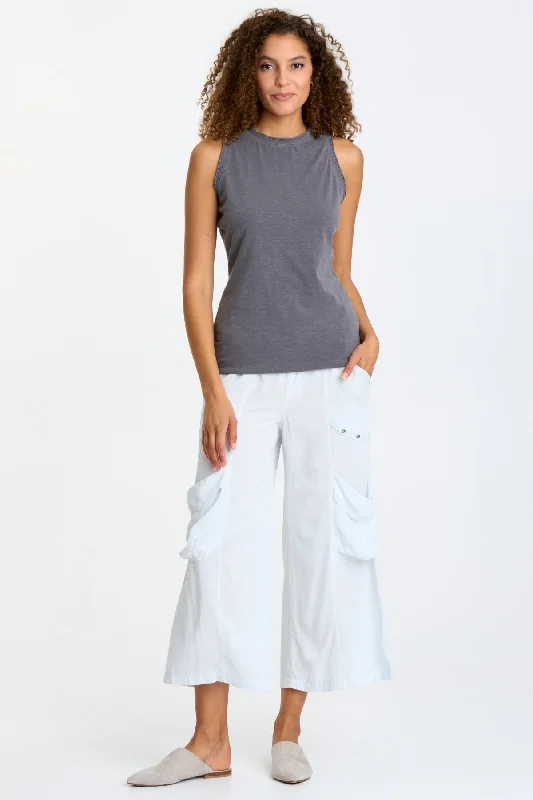 Twill Faulkner Crop