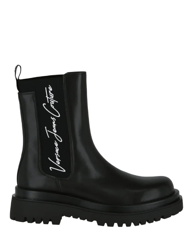 Versace Jeans Womens Drew Ankle Boots