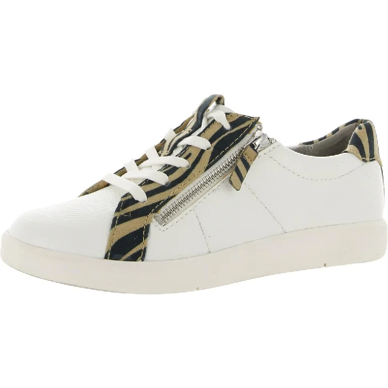 Karine Womens Faux Leather Casual and Fashion Sneakers