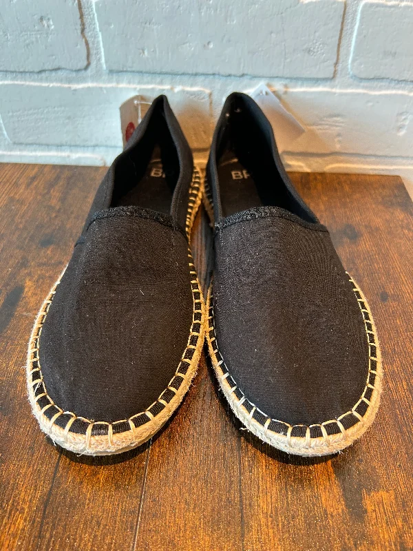 Black Shoes Flats Bp, Size 10