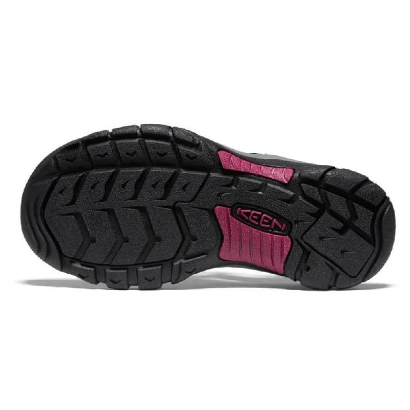 Keen Newport H2 Black/Raspberry Wine Sandal (Women's)