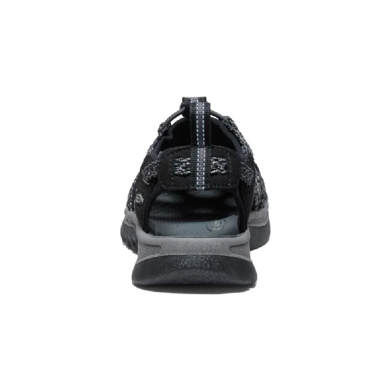 Keen Whisper Black/Steel Grey Sandal (Women's)