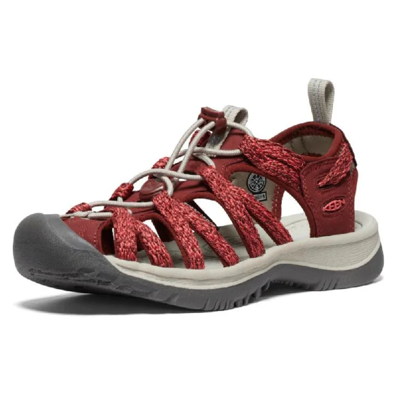 Keen Whisper Cayenne/Fired Brick Sandal (Women's)