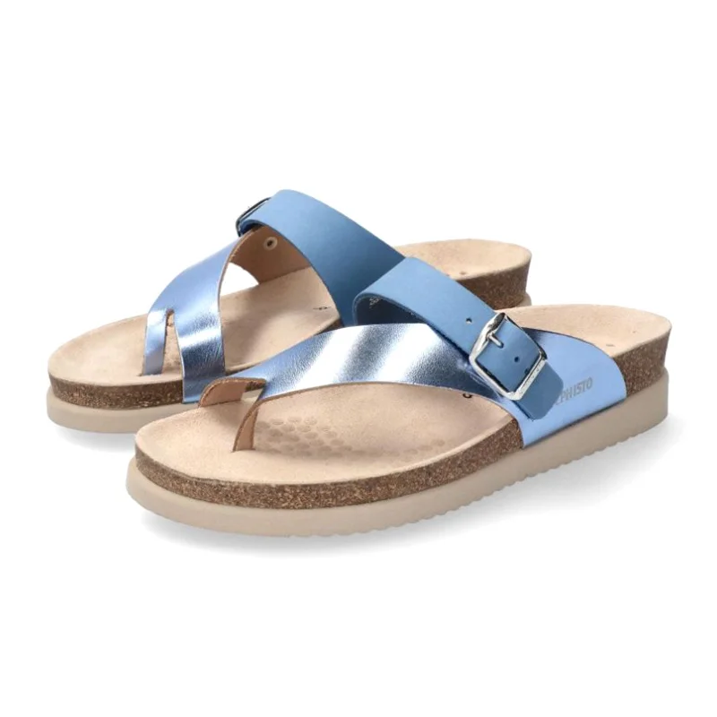 Mephisto Helen Mix Sandal (Women) - Sky Blue Vega