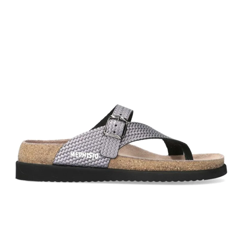 Mephisto Helen Plus Sandal (Women) - Grey Twist