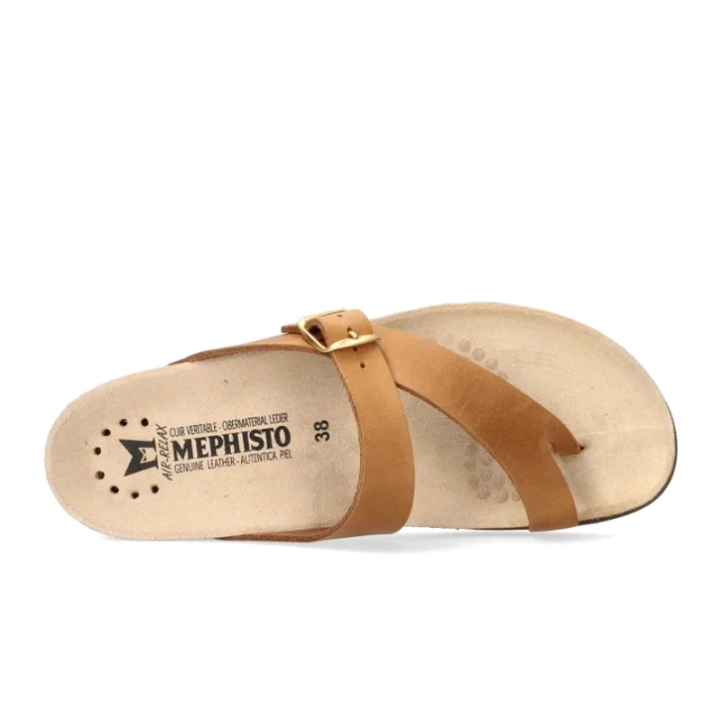 Mephisto Helen Sandal (Women) - Camel Scratch