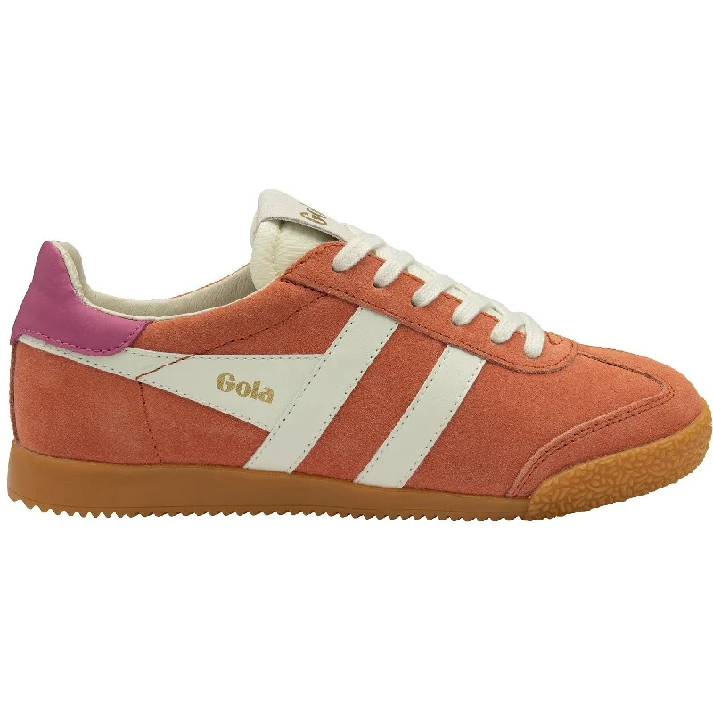 GOLA WOMEN'S ELAN SNEAKERS-CORAL/WHITE