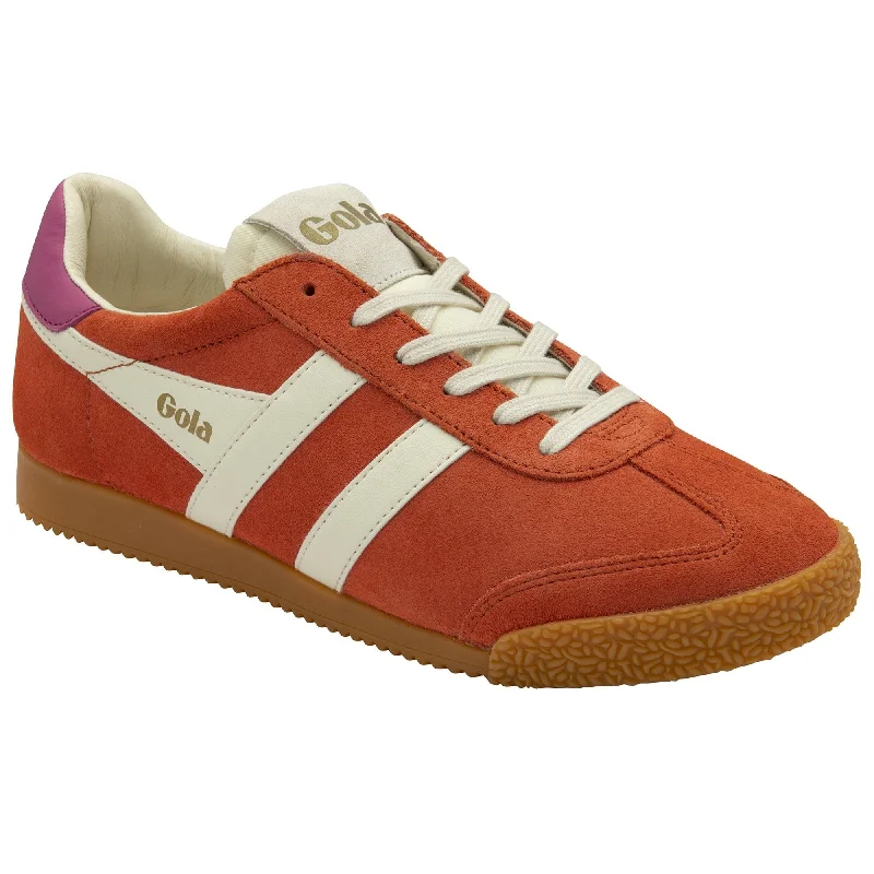 GOLA WOMEN'S ELAN SNEAKERS-CORAL/WHITE