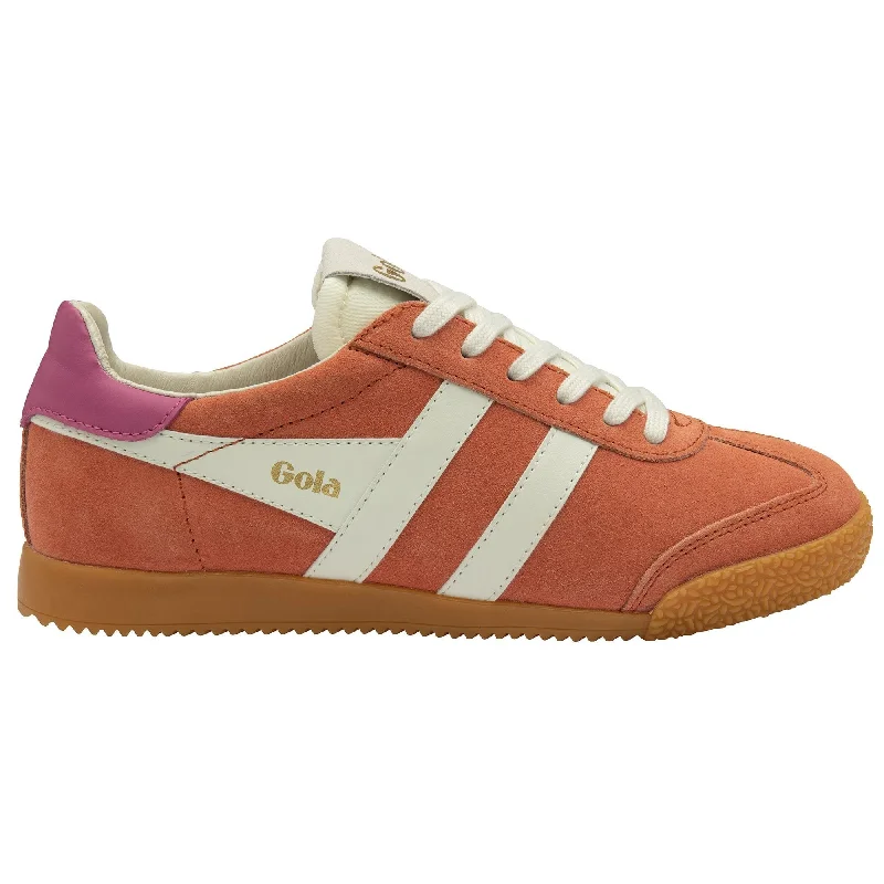 GOLA WOMEN'S ELAN SNEAKERS-CORAL/WHITE