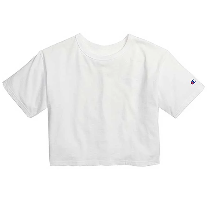 Champion Girl's Cropped Cotton Tee