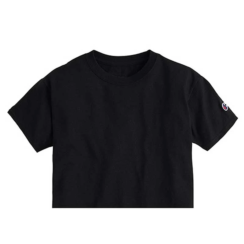 Champion Women's Cropped Cotton Tee Shirt