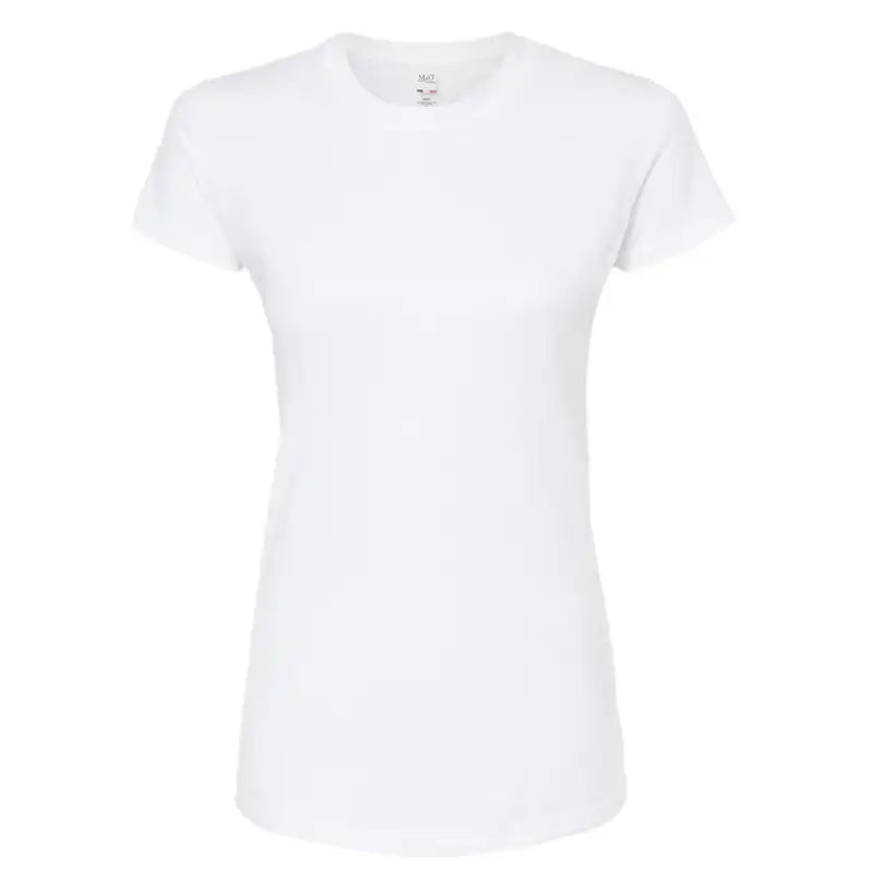 M&O Women's Fine Jersey Tee Shirt