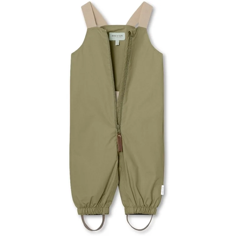 MINI A TURE WALENTAYA Spring Overalls Aloe Green