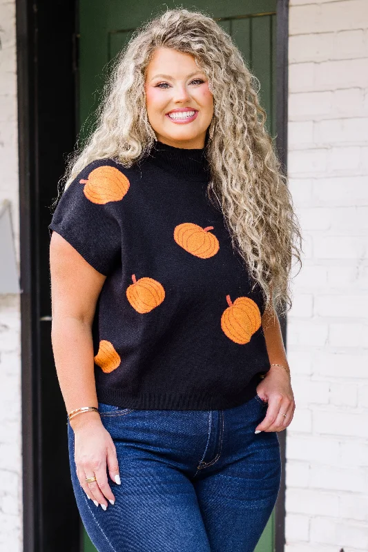 Mother Of Halloween Sweater, Black