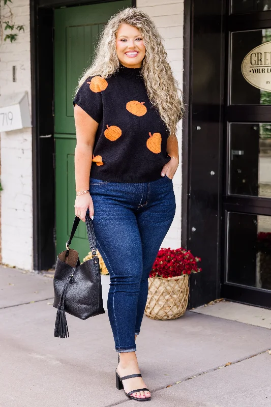 Mother Of Halloween Sweater, Black