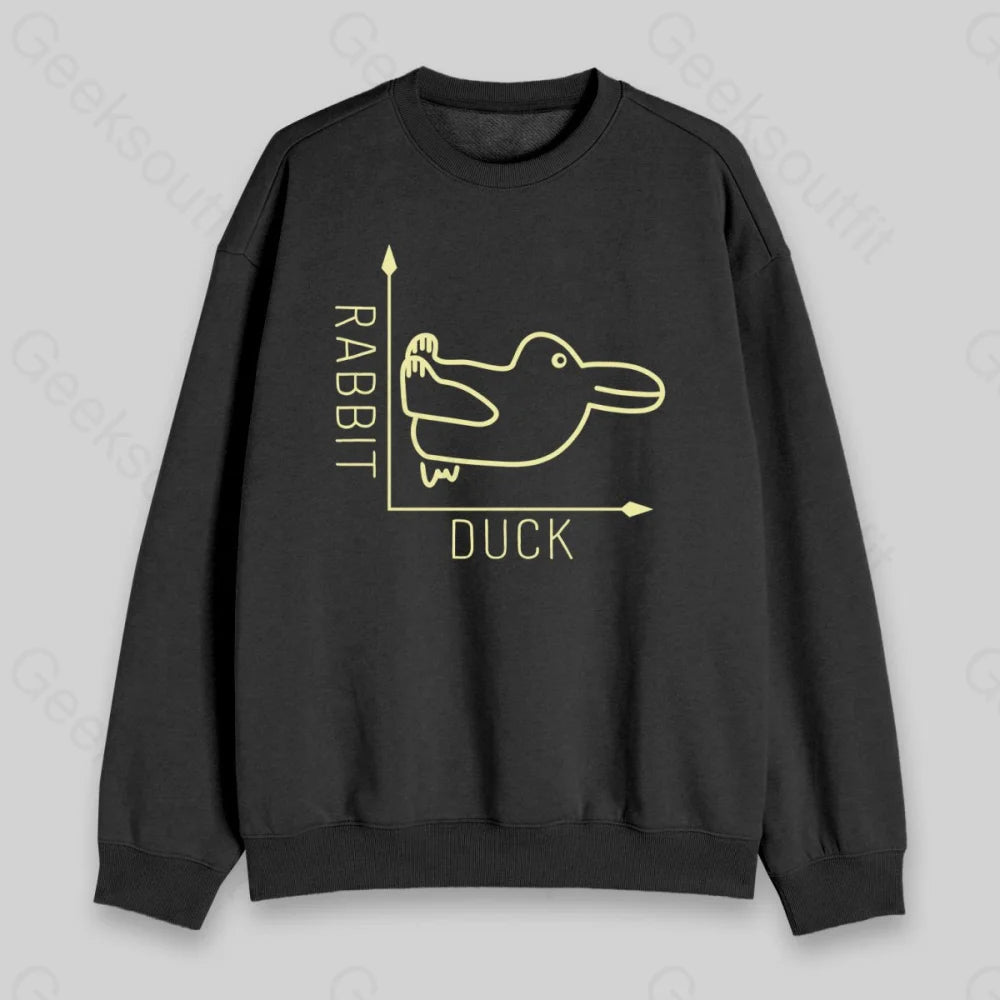 Rabbit or Duck Sweatshirt