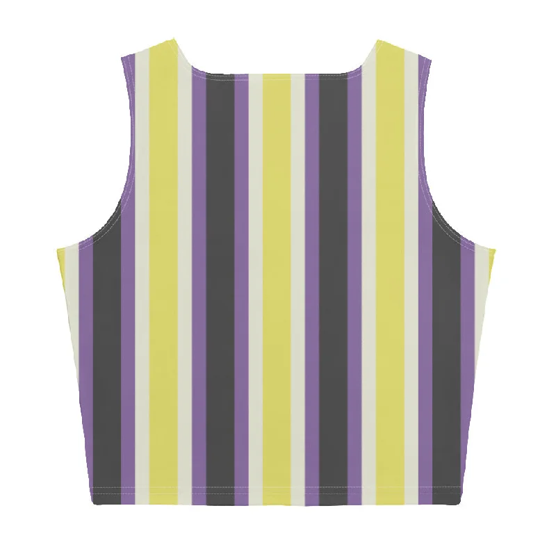 Retro NonBinary Crop Tank