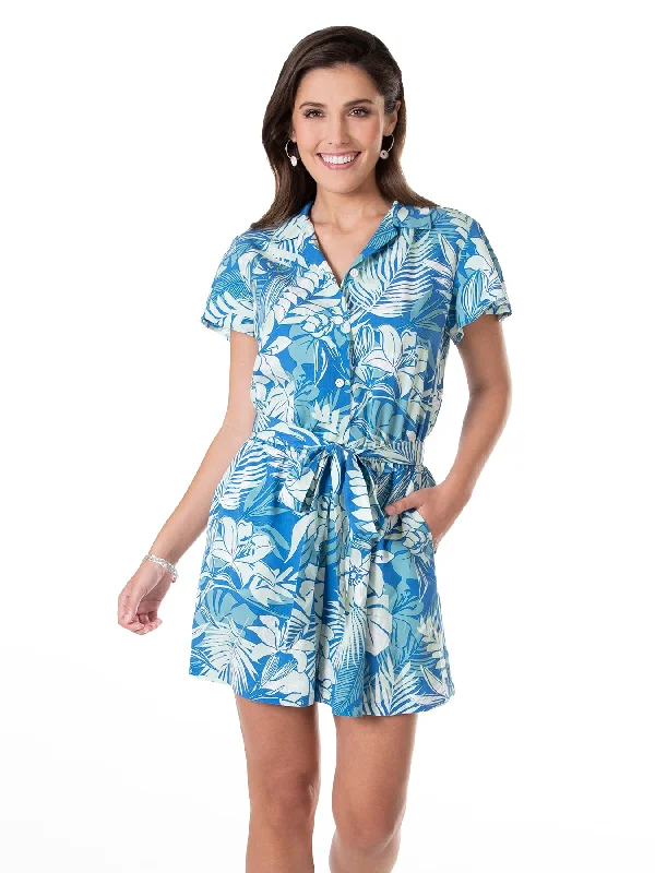 Rhapsody In Blue Meryl Romper